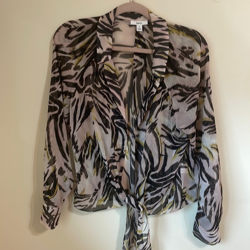 Bar 111 tie blouse